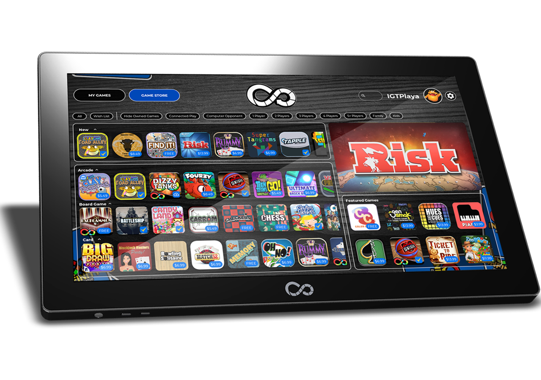 Infinity Game Table and Game Board Release New Dashboard and User Experience